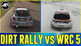 DiRT Rally vs WRC 5!!! [Xbox One] - (Car List, Gameplay, Graphics Comparison)