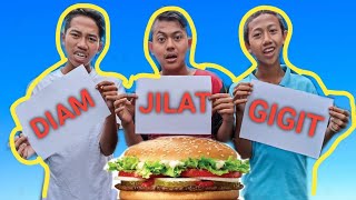 TANTANGAN MAKANAN GIGIT, JILAT ATAU DIAM SAJA SELAMA 24 JAM! | Mikael TubeHD