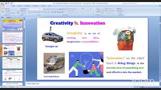 Orientation session by innovation ambassador