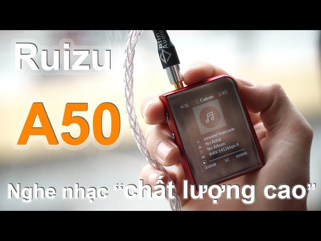 Ruizu A50 | Sao máy nghe nhạc bây giờ rẻ đến vậy ?