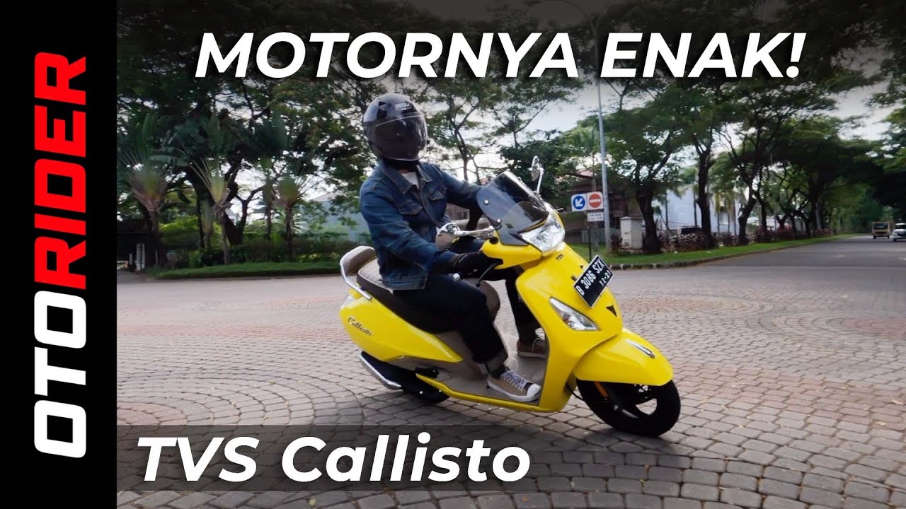 Cobain Motor Entry Level Dari India TVS Callisto | OtoRider - Indonesia