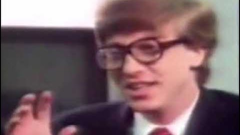 Bill Gates on MSX