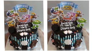 Super Wings Cake