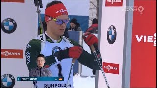 Biathlon - "Ruhpolding 2019" - Sprint Herren / Sprint Men