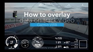 How I overlay OBD data on my track videos