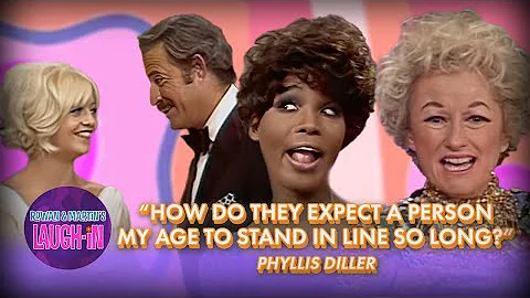 Phyllis Diller Goes To Cocktail Party | Rowan & Ma...