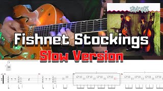 【ロカビリー】How to play Stray Cats - Fishnet Stockings - （With TAB)【rockabilly】