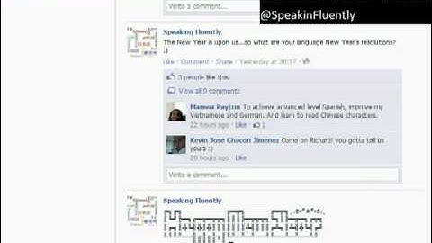 Speaking Fluently - Hyperpolyglot - New Year