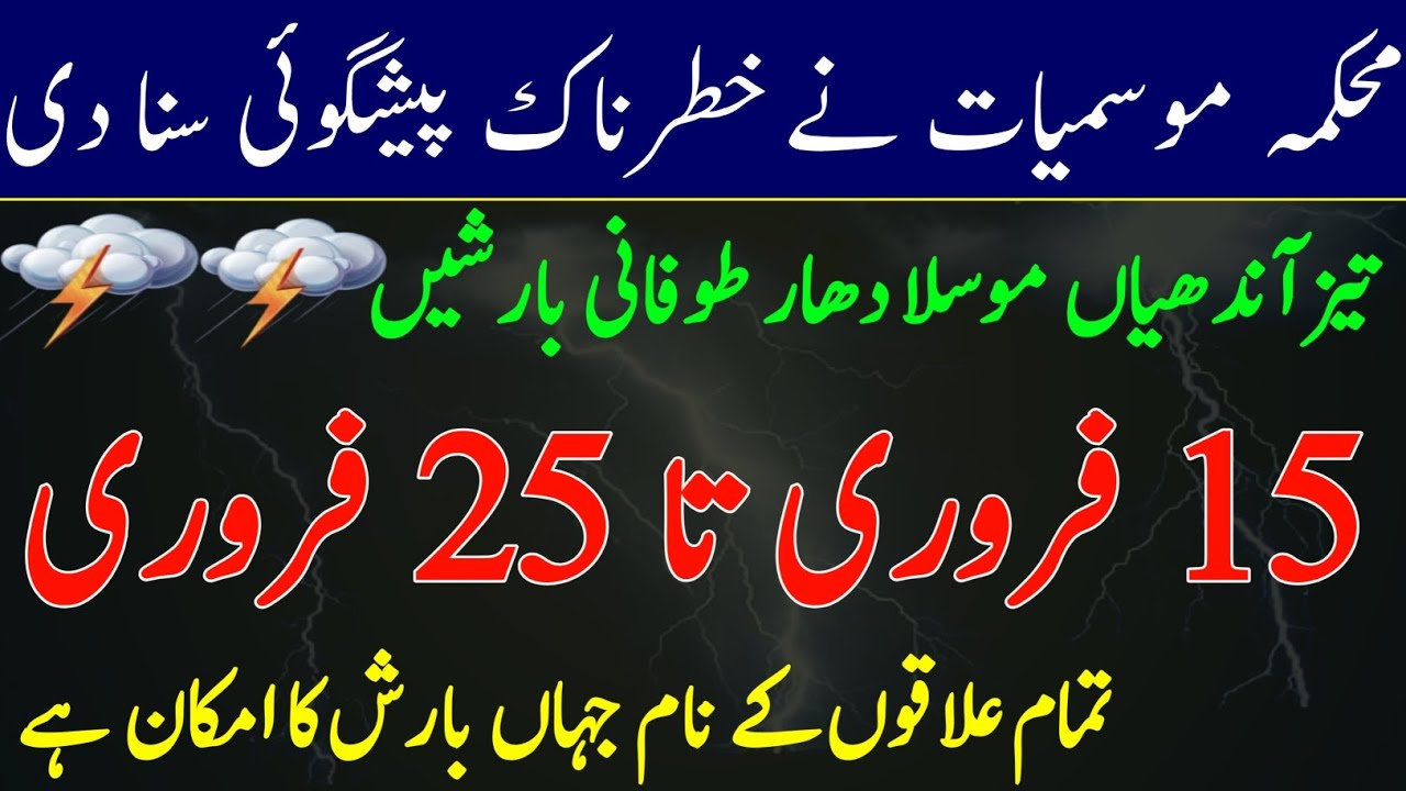 Weather Update for next 7 days | Rains Gustwind thunderstorms ⛈️ expected after dry weather| 