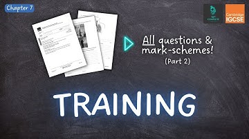 QUESTIONS, A* ANSWERS & MARK SCHEMES - Training (Ch 7) - IGCSE PE exam revision