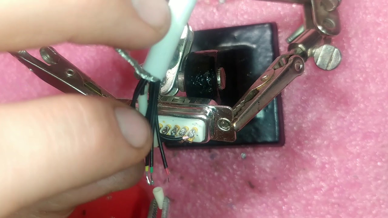 Ремонт ЭКГ кабеля - YouTube