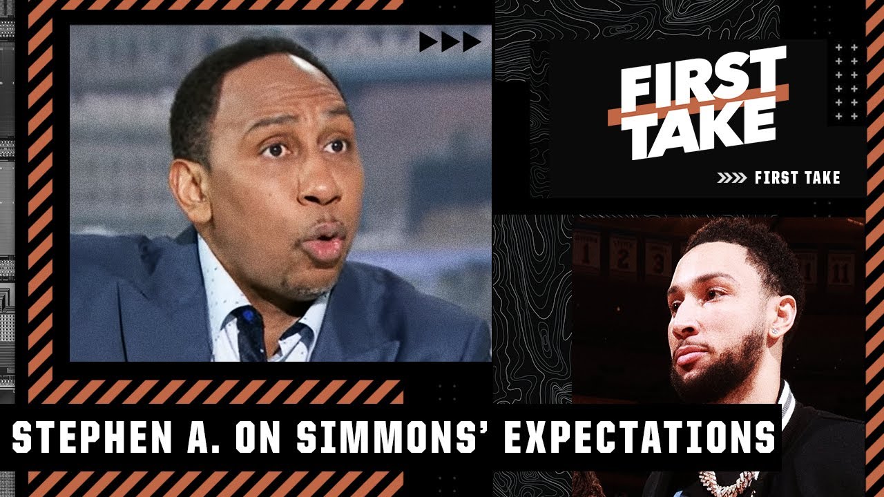 'Ben Simmons' expectations go out the window' when he steps on the court - Stephen A. | First Take - ESPN