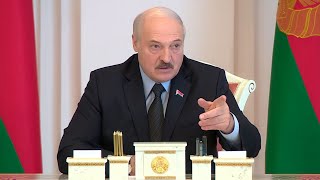 Лукашенко: Поведение россиян удручает! Коллег-чекистов! // Жёсткое совещание у Президента