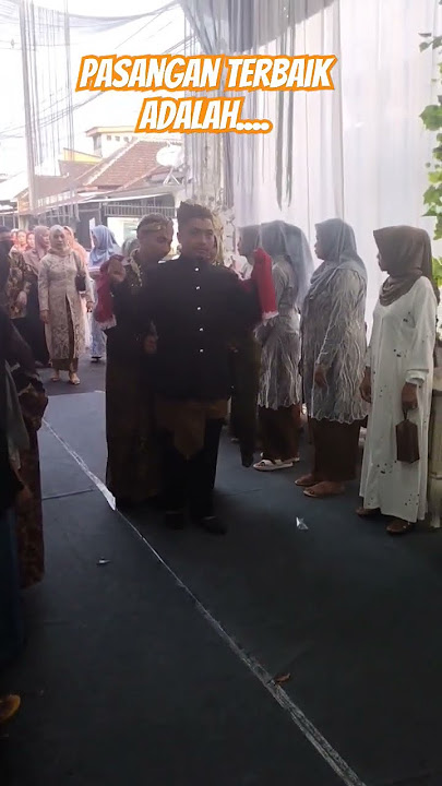 pasangan terbaik adalah..#gusmiftah #mantenjawa #pengantinbugis