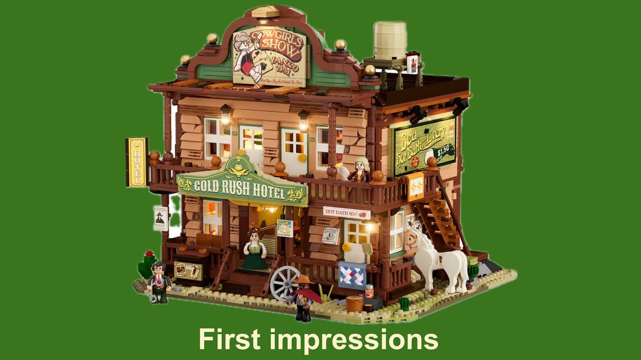 Lumibricks Old West Inn (14014) first impressions