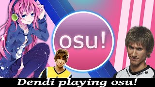 Dendi playing osu! / Dendi играет в osu! Dendi playing osu! / Dendi играет в osu!