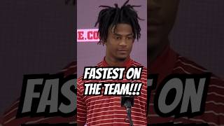 Isaiah bond, “I’m the fastest on the Alabama football team.” | Talks returning punts 