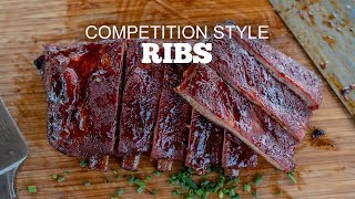 Competition Style Smoked St Louis Ribs