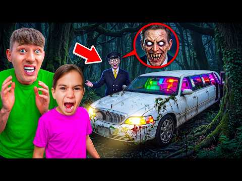 NEVER get into an abandoned LIMOUSINE in the WOODS!😖 (HELP)