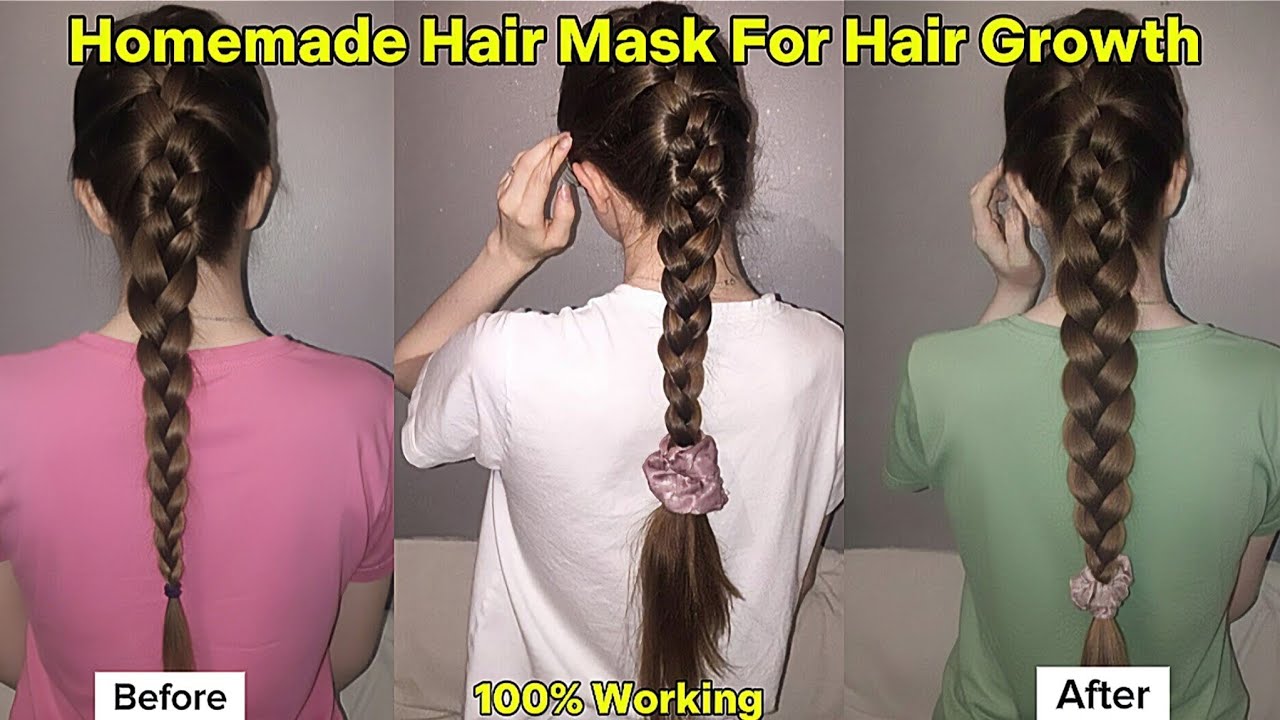 Homemade Hair Mask For Hair Growth | Hair Mask For Long & Thick Hair | Hair Growth Tips 100% Working