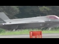 速報!!! F -35 ステルス戦闘機 6回目のテスト飛行の離陸と着陸のすべて