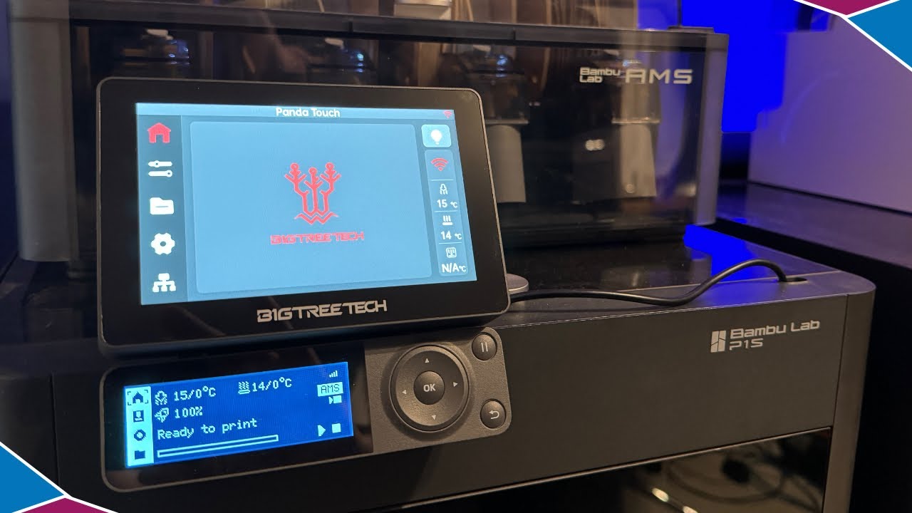 Panda Touch Impressions: Touch Screen Upgrade for Bambu Lab P1P
