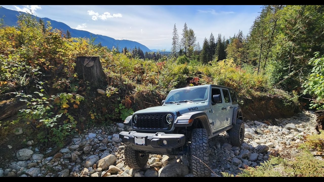 Тестирование нового Jeep Wrangler Willys 2024 года