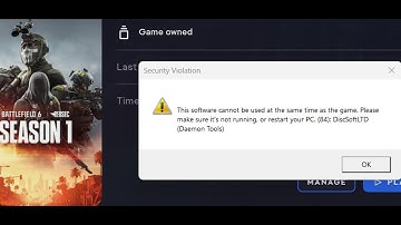 Fix Battlefield REDSEC Error Software Cannot Be Used At Same Time As Game DiscSoftLTD (Daemon Tools)