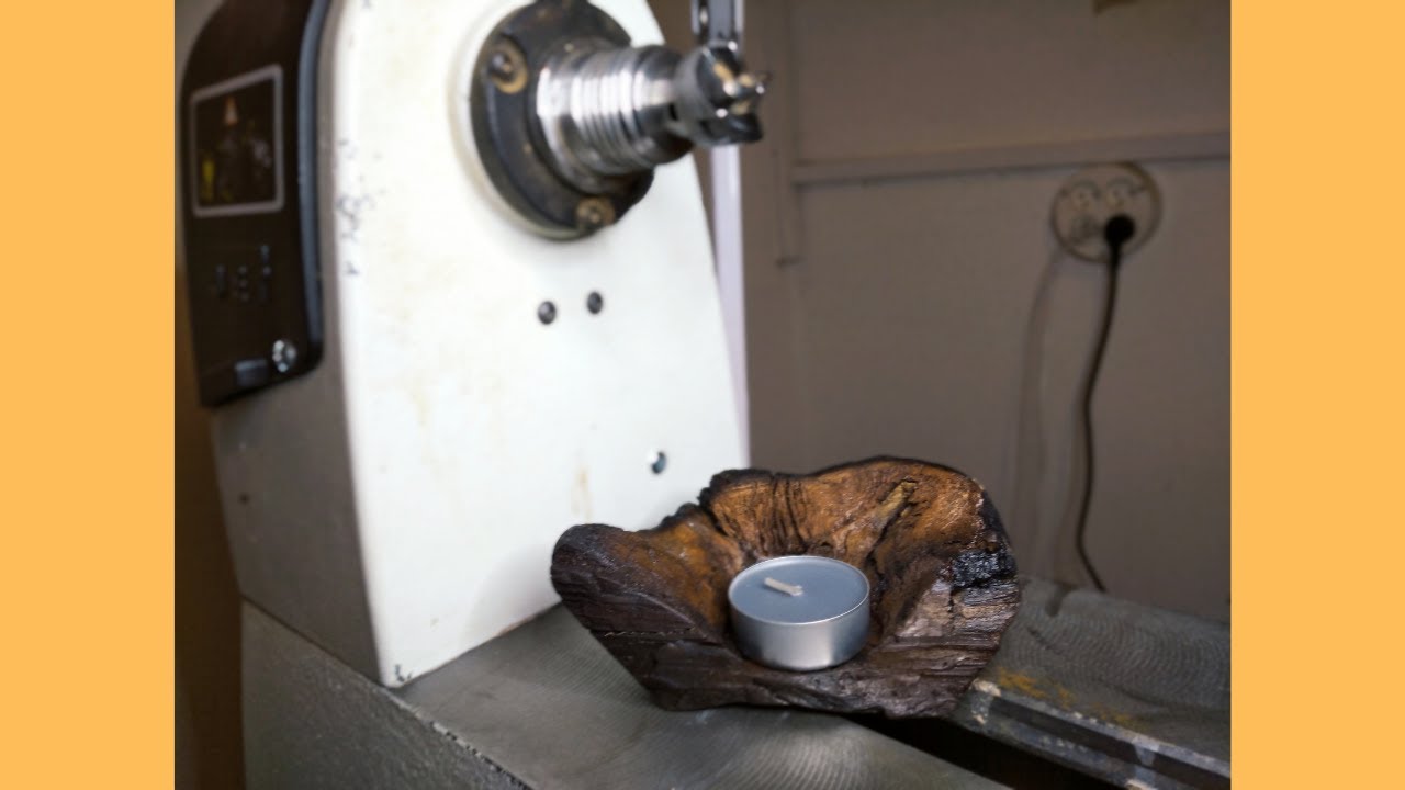 Soustružení svícnu ze dřeva // Woodturning Mysterious Candlestick YouTube