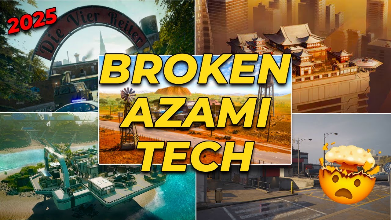 R6 | New Azami Tech You’ve Never Seen (Top 5 Solo Spots)