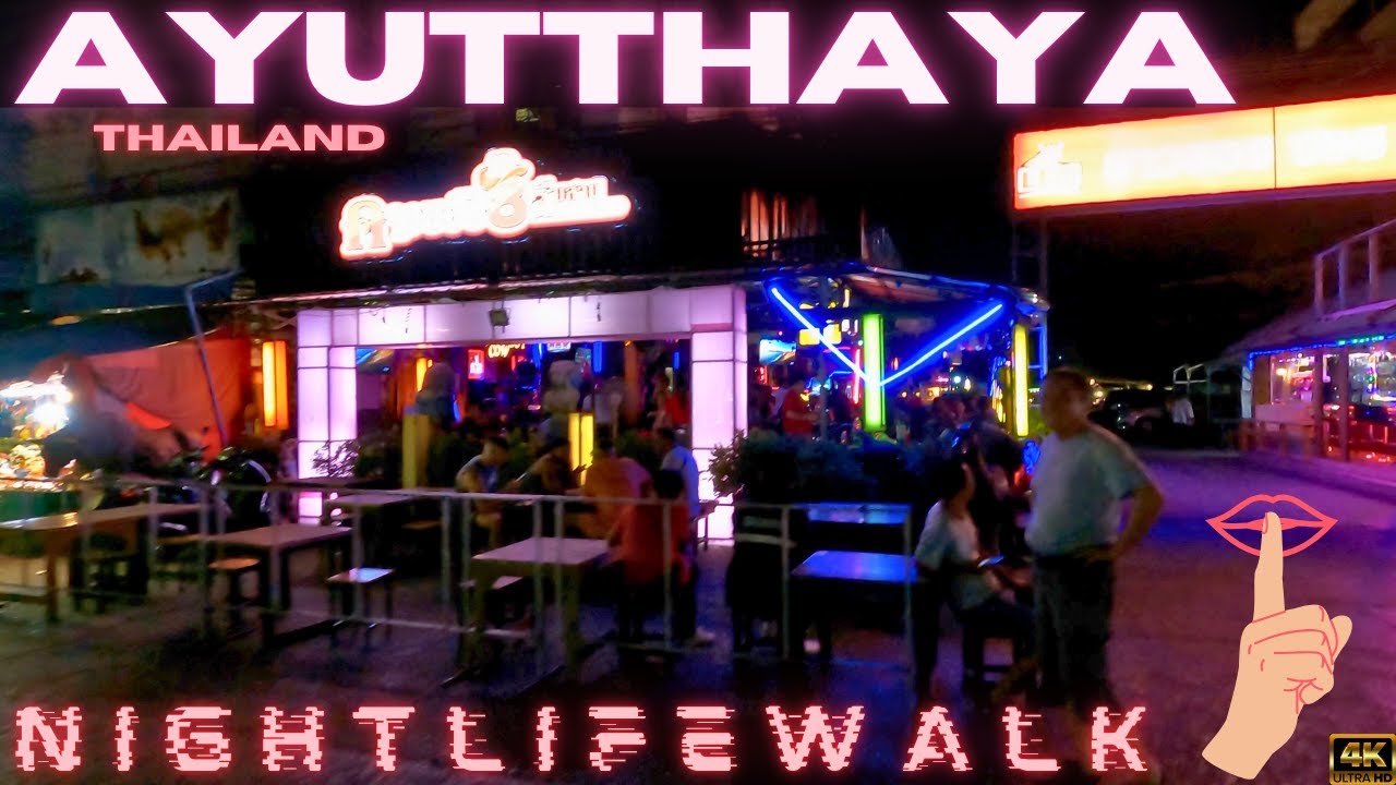 СЕКРЕТНЫЙ ЯПОНСКИЙ РАЙОН НОЧНОЙ ЖИЗНИ в Аюттайе, Таиланд 🇹🇭 4K