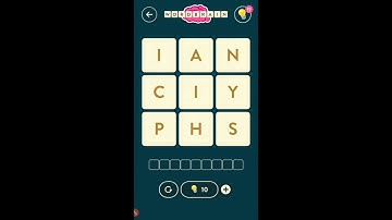 Wordbrain Puzzle of the day November 21 2018 Answers