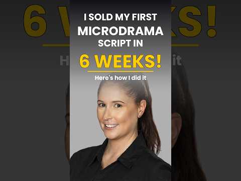 I Wrote & Sold My First #microdrama Script in 6 Weeks! Here's how I did it!