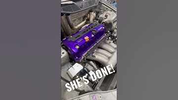 The K series turbo civic is finally done! Video coming soon! #turbo #honda #civic #seansautomotive
