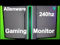 Alienware 25" 240hz Gaming Monitor Unboxing