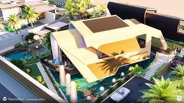 Twinmotion 2024 | Conceptual Design of a Villa in Dubai, UAE.