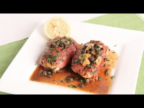 Prosciutto Wrapped Chicken Piccata Recipe - Laura Vitale - Laura in the Kitchen Episode 994