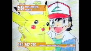 Rijetke Reklame S Nove Tv Iz Ljeta 2002 Vremenska Prognoza , Reklame Za Pokemone I Kravu I Pilića