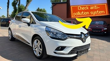 “Check anti-pollution system” warning in Renault cars
