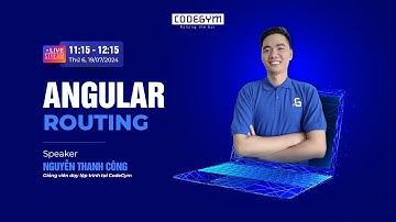 [Livestream] Angular Routing