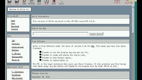 Browsing The Web in 2019 ...With DOS and 4 MB RAM! | Networking Support in FreeDOS 1.2