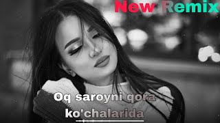 Oq saroyni qora ko'chalarida Remix | New Version • #bass #nevomusic #rizanova #capcut #love
