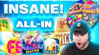 Wheel Decide... but IT MADE ME GO ALL-IN ON A SLOT!! (Bonus Buys)