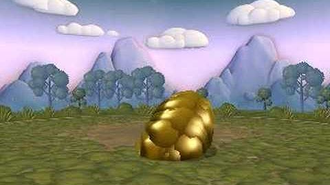 Spore Creature Creator Video - Golden Shell All Action
