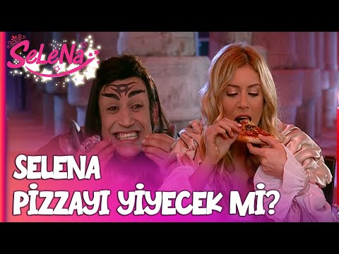 Selena pizzayı yerse hayat boyu kötü olacak - Selena Özel Sahneler