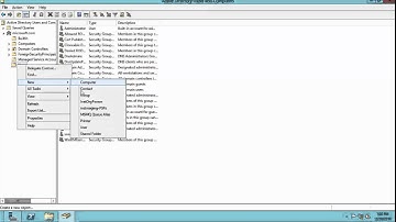 How to Create a Domain User Account in windows server 2012