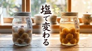 Plum Preservation] Two secrets to preventing mold on pickled plums