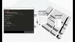 Revit Dynamo Python Script and Geometry Design to Generative design 제너레이티브 디자인과 파이선 스크립트 활용 다이나모 001