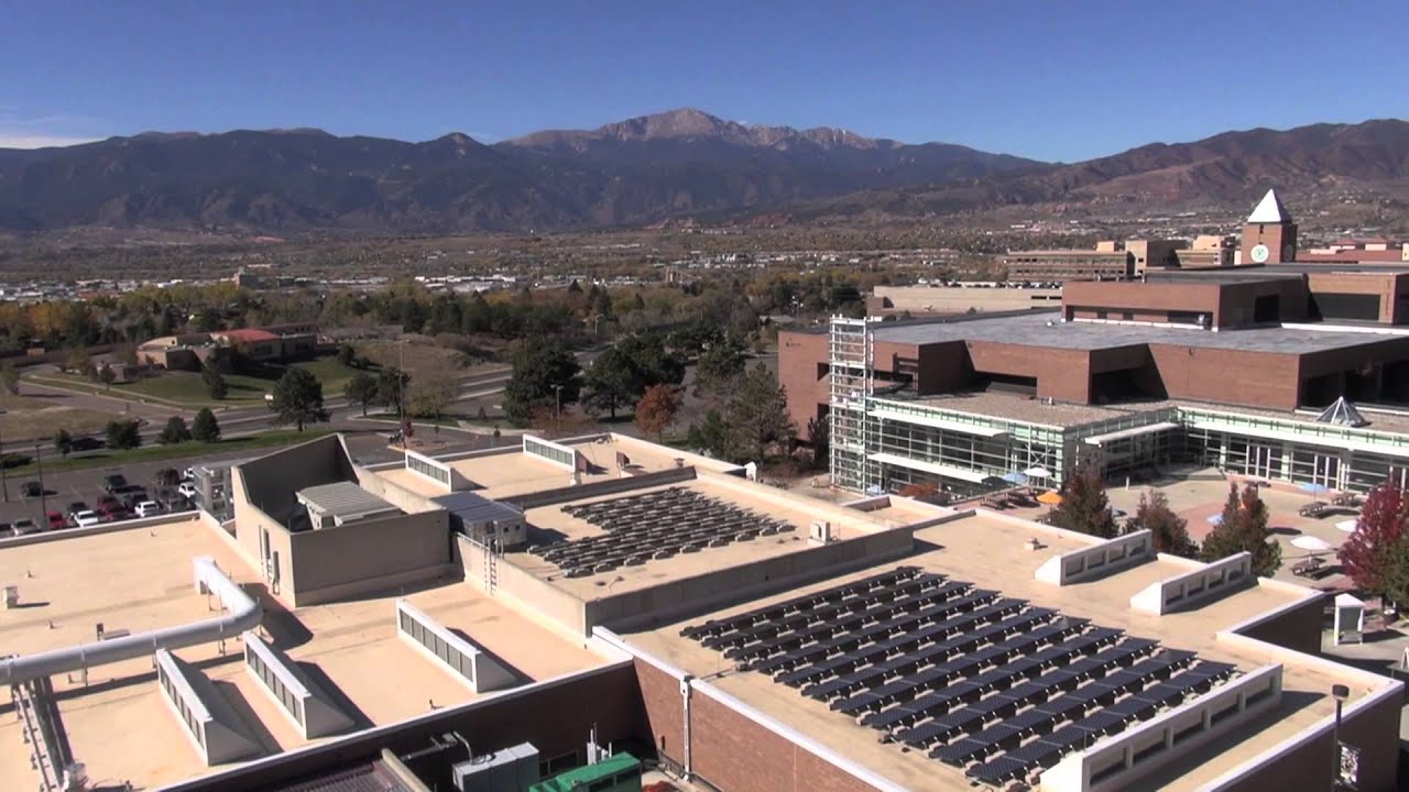 UCCS Campus Aerial Footage, Fall 2012 - YouTube