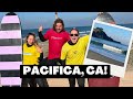 24 HOURS in PACIFICA, CA - SURFING, SIGHTSEEING, SEAFOOD, and MORE! #travelvlog